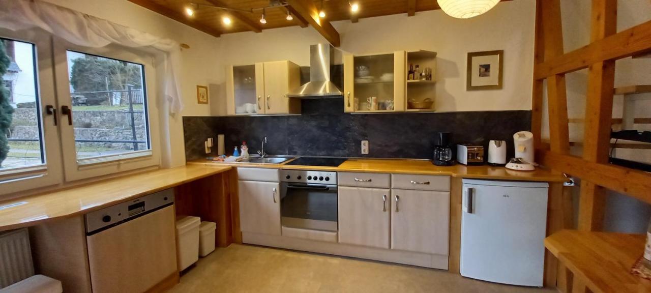 Ferienhaus "Am Schleifenbach" Saalfeld Saale Extérieur photo